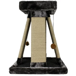 Piramit Tırmalamalı Kedi Evi